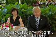 安倍昭恵さん、トランプと定期的に電話する間柄だった