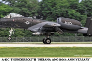 「A-10CサンダーボルトII攻撃機 インディアナ州空軍100周年記念塗装機」を1/72再現…ハセガワ！