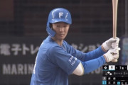 日ハム石井一成.273 2本 9打点 OPS.813