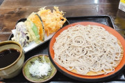 【画像あり】ざるそばと一緒に食べる「野菜盛り合わせ天麩羅」にはひとつだけ欠点がある…