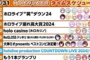 【ホロライブ】ゆくホロくるホロ内の番組にまつり、ルーナ、ポルカが体調不良および体調不良者とペアの為、出演を辞退【12月31日(火)】
