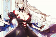 【FGO】神慶さんの黒マリーちゃんイラスト！！　黒マリーちゃんはやく実装してくれ！