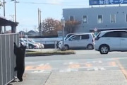 【動画】ツキノワグマさん、秋田市の町中に普通に現れてしまう。