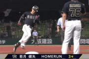 【朗報】若月ホームランwwwwwwwwwwww