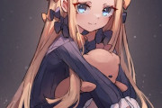 【FGO】アビーちゃんイラスト！！　クマのぬいぐるみ抱えてるの可愛いです！！