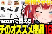 【VTuber】かるび、Amazonでガチのオススメ商品を16点紹介