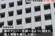 神奈川県警の警部補(49)、ヤクザに個人情報を漏らして逮捕