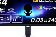 【プライムデー】Dell Alienware 34型曲面モニターQD-OLED【AW3425DW】が特価！