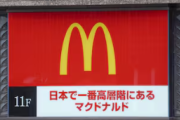 【どうでもいい】日本で一番高層階のマクドナルドは意外な場所に　店舗入る百貨店従業員のひらめきで判明