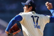 二刀流・大谷翔平、初のバースデーマウンドは圧巻の3者連続奪三振！　2回3K無失点　打者では3試合ぶり安打　ドジャースは痛恨連敗