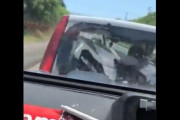 【動画】陽キャさん、前を走る車に追突しリアガラスを粉砕する