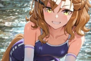 【ウマ娘】スク水×ニーソ×長手袋とかいう属性過多すぎるポッケちゃん