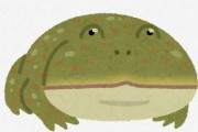 「トノサマガエル」「アマガエル」←カエルに色々あるけれど、お前らは好きなのは？