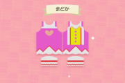どうぶつの森でまどマギのドレス作ったから見てや