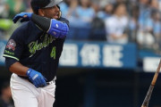 ヤクバレンティン(35)462打席打率.282 33本92打点OPS.925得点圏.325←来季から日本人枠