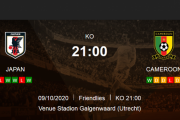 ◆速報◆日本代表×カメルーン 互いに決めきれずスコアレスドロー
