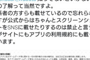FGOってスクショが規約違反らしいけど知ってた？