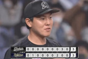 【オリックス対ロッテ4回戦】オリックス対ロッテは３－３で引き分け　ロッテは８回に安田の３ランで同点に追いつく
