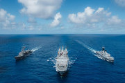 米国と台湾の海軍、西太平洋で秘密裏に合同軍事訓練…双方の艦艇6隻が参加！