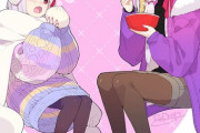 【FGO】ラーメン食べてるカーマちゃんと肉まん食べてるミニカーマちゃん！！　暖かそうな格好の二人いいね！