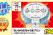 【速報】ちいかわ、むちゃうまプリン発売