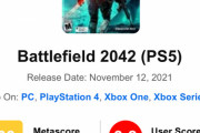 【悲報】BF2042のメタスコア、完全に逝く