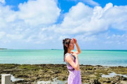 須田亜香里『完全に寒くなる前に、沖縄ロケ後半の写真を🏝️』