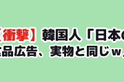 【衝撃】韓国人「日本の食品広告、実物と同じすぎて怖い」