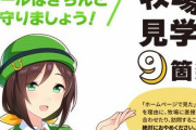 ウマ娘運営『引退名馬の見学について。各牧場への直接のご連絡は、牧場運営の妨げとなりますのでお控えください。』
