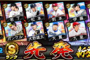 【プロスピA】Sランク先発追加！消費コイン1/2に福袋も