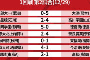 【速報】高校サッカー選手権…2試合目の結果ｗｗｗｗｗｗｗｗｗｗ