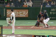 【巨人対ヤクルト24回戦】ヤクルト・塩見、巨人・横川から第8号ソロホームラン！2点差に迫る！！