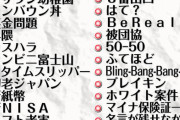 【流行語大賞2024】ノミネート30語発表！「50－50」「裏金問題」「ふてほど」など