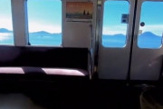 まるで「千と千尋」の世界...！車窓から見える瀬戸内海が美しすぎて「空飛んでるみたい」