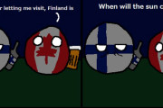 【フィンランド】フィンランドはダークだよ【ポーランドボール】