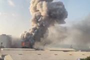 【衝撃】ベイルート爆発、たった500メートル先から撮影された映像が発見されてしまう