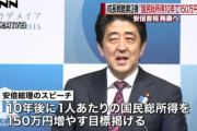 【動画】国民総所得「10年で150万円増」のはずが…たった半分　アベノミクス初期の政府目標は達成困難?