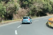 【動画】ドライバーさん、真ん中を走ってしまう