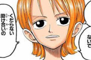 【ONEPIECE -ワンピース】麦わらの一味のナミさん、一番若い（52歳）という理由で雑用係をさせられていたｗｗｗ