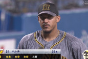 阪神・マルテ .462(13-6) 1本 2打点 OPS1.255