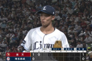 西武・冨士大和がプロ初先発で2回2/3を2失点　5四球に反省