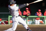 阪神・森下が豪快アーチ　日本シリーズの勢いそのままに井端ジャパン1号！