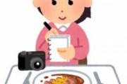 マンガ家が集まって外食した時に、みんな思い思いに料理をスマホで撮影、その写真を見ると「見事にそれぞれの先生の作品のコマのようだった」と。