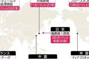 【爆笑】世界の年間トリチウム排出量がコチラ→→→WWWWWW