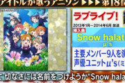 おまいらはアニソン総選挙でラブライブ以外なら何に入れる？【ラブライブ】