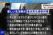 専門家会議「新型コロナ対策に新しい生活様式で暮らして下さい」