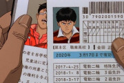 【AKIRA】ついに金田と同じ「電動二輪の免許証」を日本で取得した人が出現！！教習所の先生も知らない激レア免許