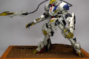 【ガンプラ作例】ガンダムバルバトス汚れ塗装したからちょっと見てくれよ 、他