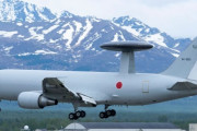 航空自衛隊のE-767早期警戒管制機が、アラスカのエルメンドルフ米空軍基地に到着…レッドフラック演習に参加！