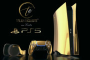 【画像】24Kの金で覆われた「PlayStation5 ゴールドエディション」を発表ｷﾀ━━━━(ﾟ∀ﾟ)━━━━!!